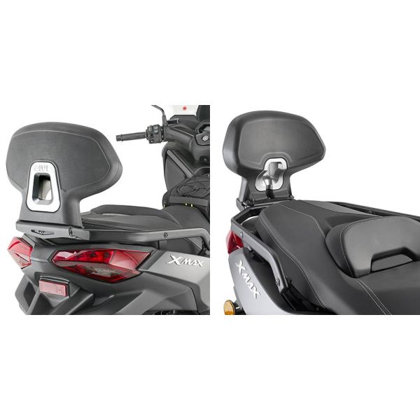 Sozius-Rckenlehne Givi Rcksitzbank fr Beifahrer Yamaha X-Max 125/300 (23-24)