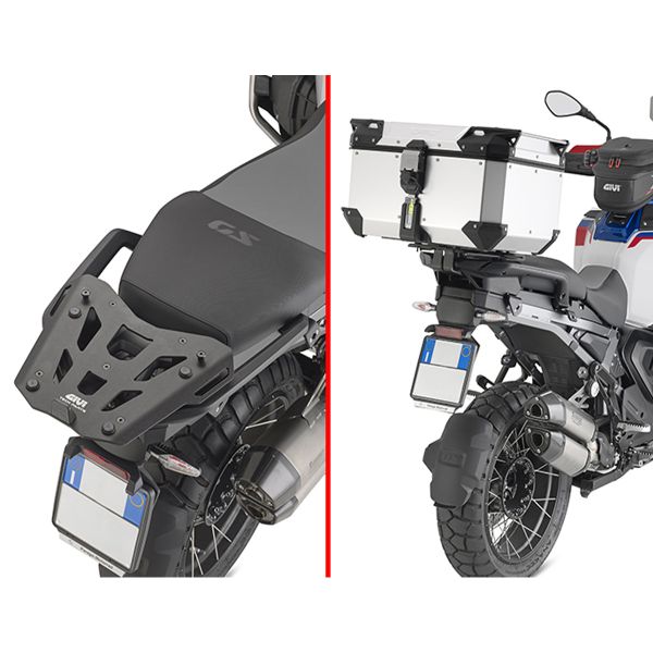 Topcase Befestigungskit Givi Monokey-Aluminiumhalterung SRA5146 f�r BMW R 1300 GS Abenteuer (25–