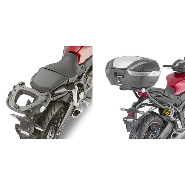 Topcase Befestigungskit Givi Halter Monokey SR1208 Honda CB650R/CBR650R (21-24) Topcase Befestigungskit Givi Halter Monokey SR1208 Honda CB650R/CBR650R (21-24)