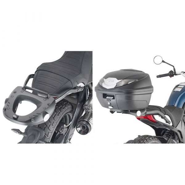 Topcase Befestigungskit Givi Trger Monolock 9222FZ CF Moto 700 CL-X (21-22)