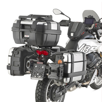 Koffer Befestigungskits Givi Monokey-Kofferhalterung für Moto Guzzi V85TT (24–26)