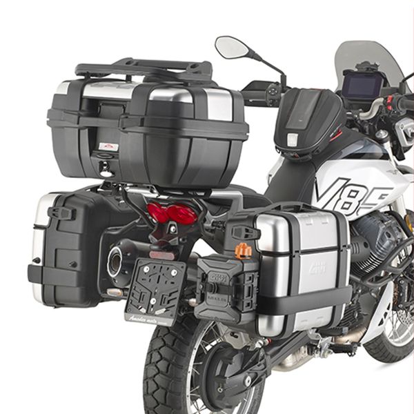 Koffer Befestigungskits Givi Monokey-Kofferhalterung f�r Moto Guzzi V85TT (24–26)