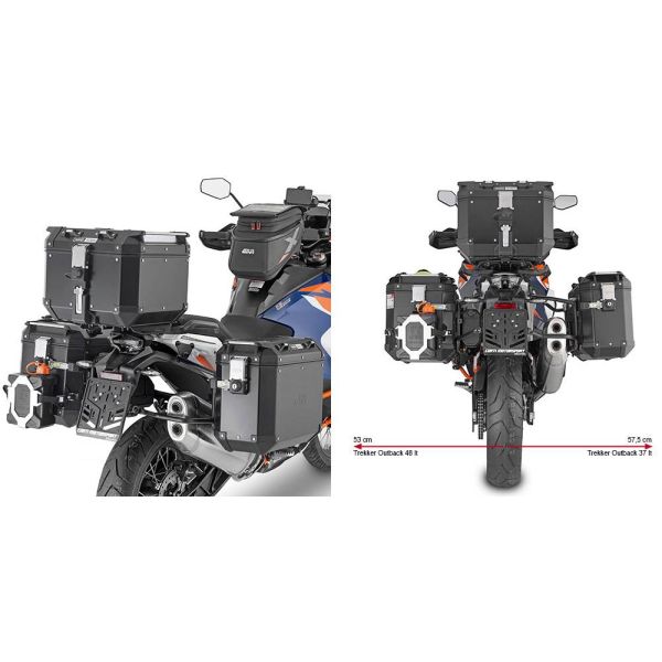 Koffer Befestigungskits Givi Kofferträger Trekker Outback PLO7713CAM KTM 1290 Super Adventure (21) Koffer Befestigungskits Givi Kofferträger Trekker Outback PLO7713CAM KTM 1290 Super Adventure (21)