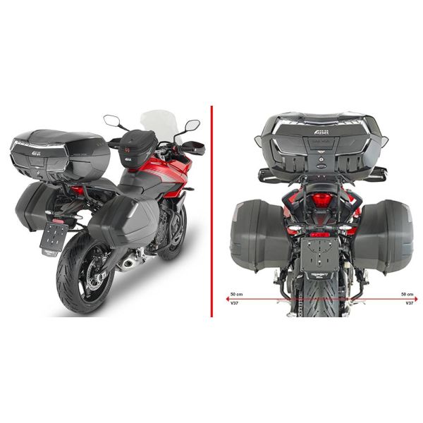 Koffer Befestigungskits Givi Koffertrger V35/V37 PLX6421 Triumph Tiger Sport 660 (22-24)