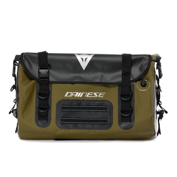Satteltaschen Dainese Explorer WP Roll Bag Black Green 60L
