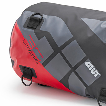 Givi Satteltasche EA114GRB Waterproof 30L Grey Red