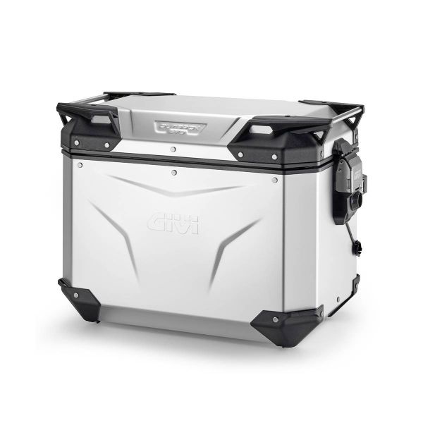 Topcase - Koffer Givi Seitenkoffer Links Trekker Outback EVO 48L Eloxiert Topcase - Koffer Givi Seitenkoffer Links Trekker Outback EVO 48L Eloxiert