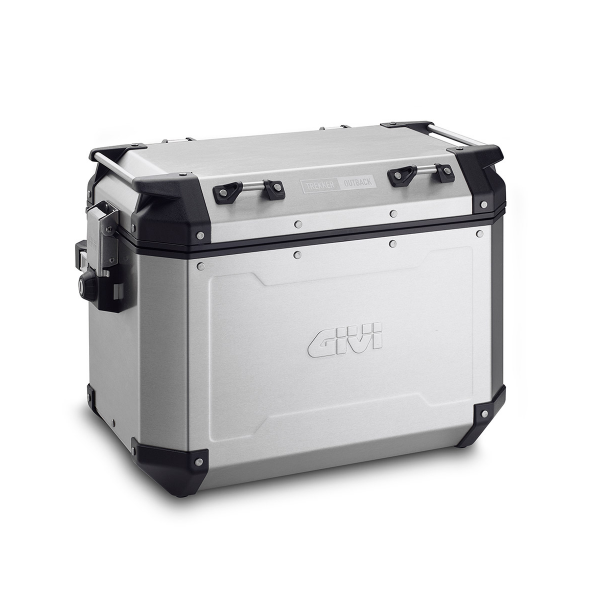 Topcase - Koffer Givi Paar Seitentaschen Monokey Trekker Outback 48L + 37L Silver Pack2