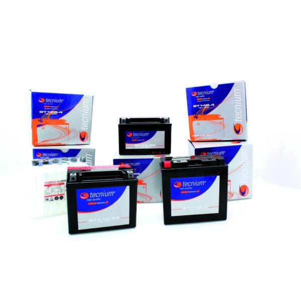 Motorrad Batterie Tecnium Herk�mmlicher Tecnium-Akku 12N12A-4A-1