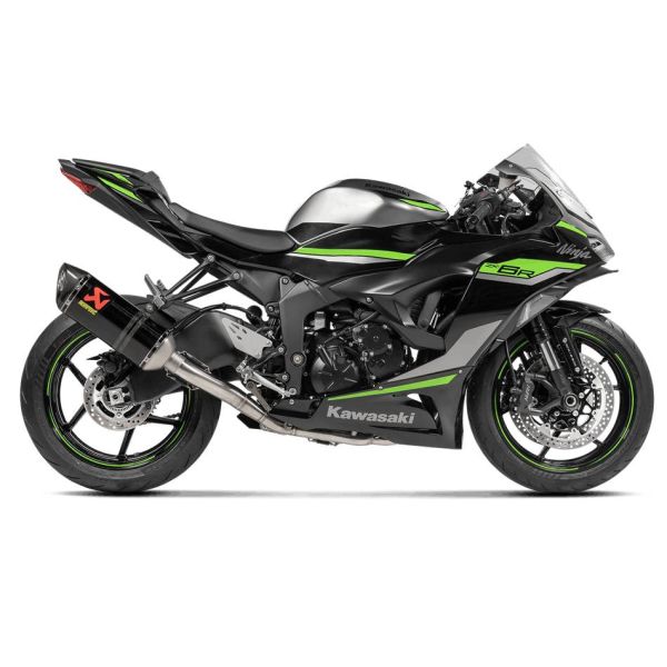 Akrapovic racing Edelstahl/Carbon Kawasaki ZX-6R 636 (24)