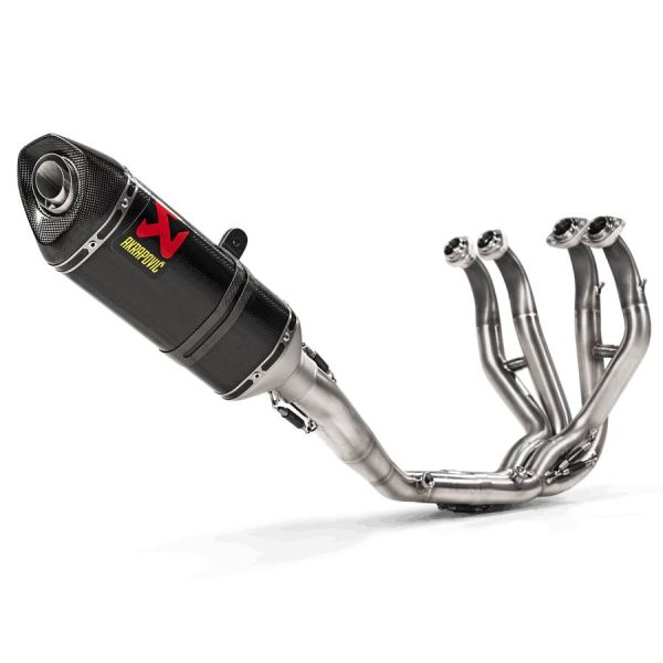 Komplette Auspuffanlage Akrapovic racing Edelstahl/Carbon Kawasaki ZX-6R 636 (24)