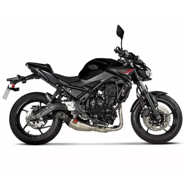 Akrapovic racing Edelstahl/Titan Kawasaki Ninja 650/Z650 (2 Lambda) (23-24)