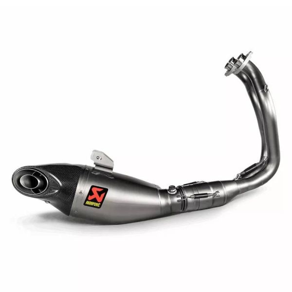 Komplette Auspuffanlage Akrapovic racing Edelstahl/Titan Kawasaki Ninja 650/Z650 (2 Lambda) (23-24)
