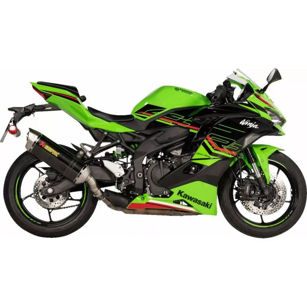 Akrapovic Carbon/Titan Kawasaki ZX-4R/ZX-4RR (23-24)