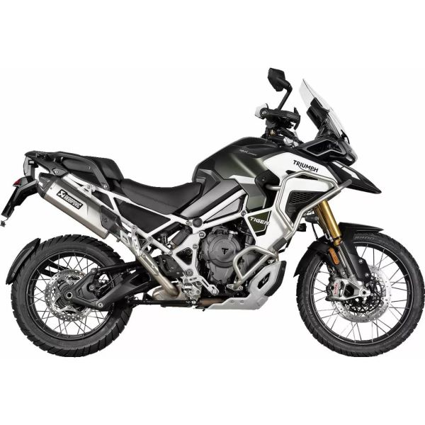 Akrapovic Titan/Carbon Triumph Tiger 1200 (22-24)