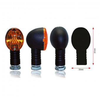Motorrad & Roller Blinker Bihr Basic Orange