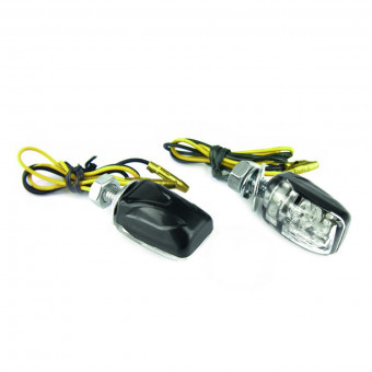 Motorrad & Roller Blinker Bihr Shell LED Schwarz