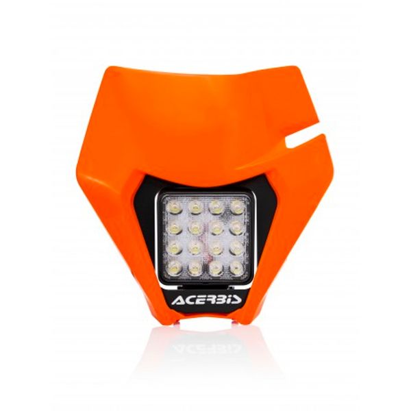 Scheinwerfermaske Acerbis Platte Led Scheinwerfer KTM EXC/EXCF 125/250/350/450 (20-21)