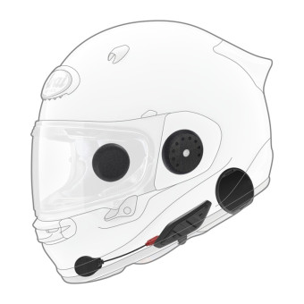 Arai Quantic Diamond Black + Kit bluetooth ACS10