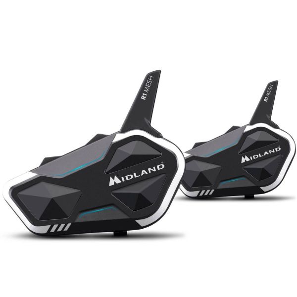 Kommunikation Midland Kit Bluetooth R1 Mesh Twin