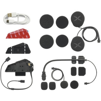 Scorpion Exo 491 Black + Bluetooth-Kit Exo-Com Link-1
