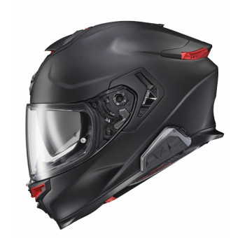 Scorpion Exo 491 Black + Bluetooth-Kit Exo-Com Link-1