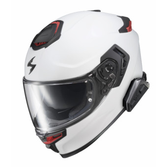 Scorpion Exo 491 Black + Bluetooth-Kit Exo-Com Link-1