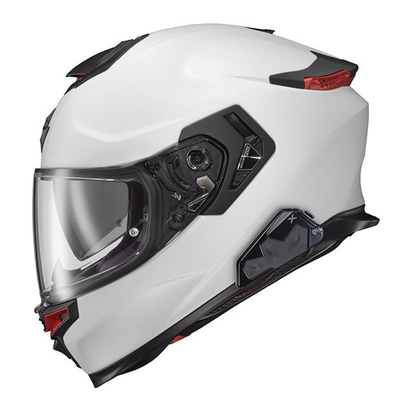 Scorpion Exo 930 Evo Solid Neon Yellow + Bluetooth-Kit Exo-Com Link-1C