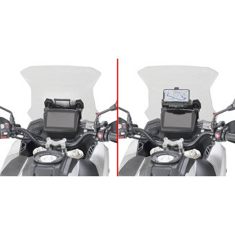 Zangen Givi Chassis Halterung GPS Smartphone Voge Valico 525DSX (23-24) Zangen Givi Chassis Halterung GPS Smartphone Voge Valico 525DSX (23-24)