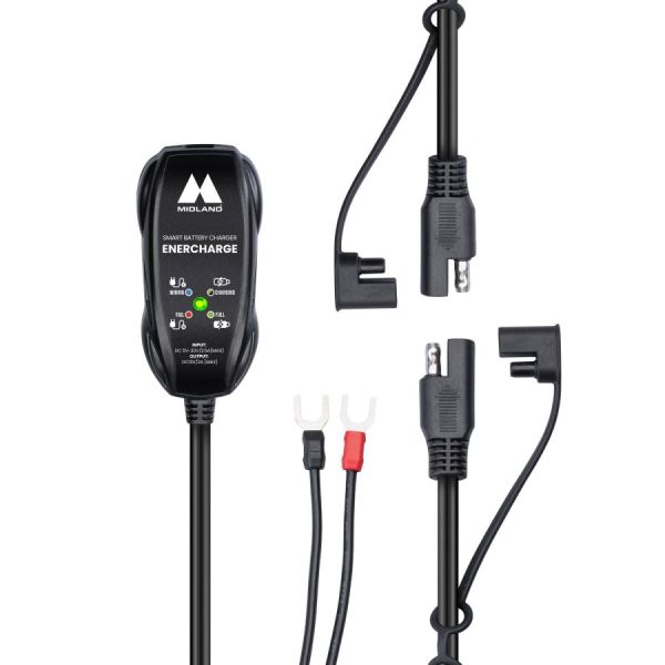 Batterie-Ladegerte Midland Enercharge - Motorrad-Batterieladegert