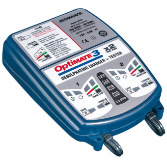Batterie-Ladeger�te Tecmate Optimate 3 x2 Ladeger�t Tester TM-450 Pro