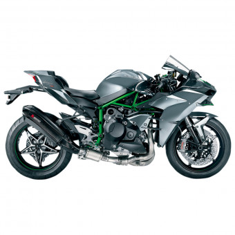 Akrapovic Evo Titane/Carbone Kawasaki H2/H2R/H2SX 2015-2020