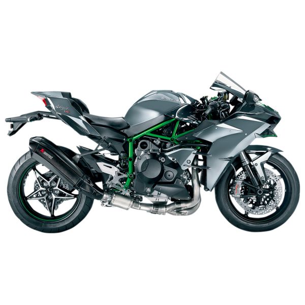 Akrapovic Evo Titane/Carbone Kawasaki H2/H2R/H2SX 2015-2020