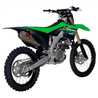 Komplette Auspuffanlage Akrapovic Evo Titane Kawasaki KX250F 2009-2016