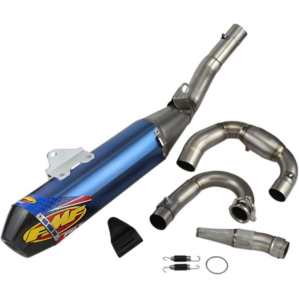 Komplette Auspuffanlage FMF Factory 4.1 RCT Megabomb Titane Yamaha WR450F/YZ450F (18-20)