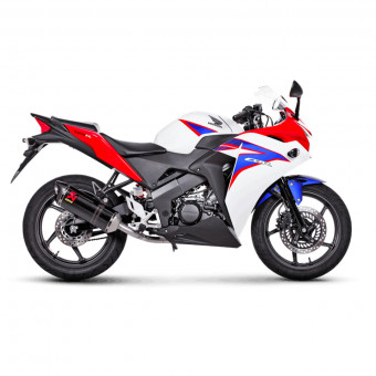 Komplette Auspuffanlage Akrapovic Racing Inox Carbone Honda CBR125 2011-2016
