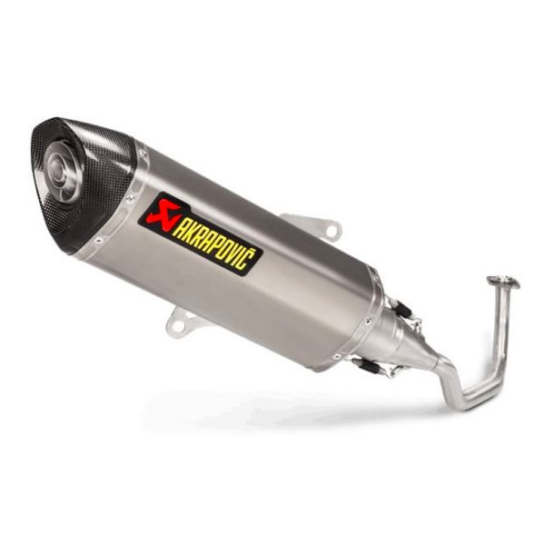 Komplette Auspuffanlage Akrapovic Racing Inox Honda Forza 125 2017-2020