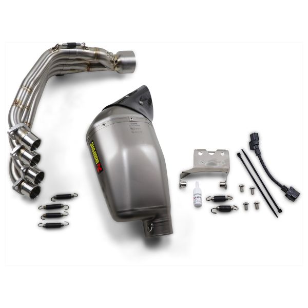 Komplette Auspuffanlage Akrapovic Racing Inox/Titane/Carbone Honda CB650R/CB650F/CBR650R/CBR650F 2014-2020