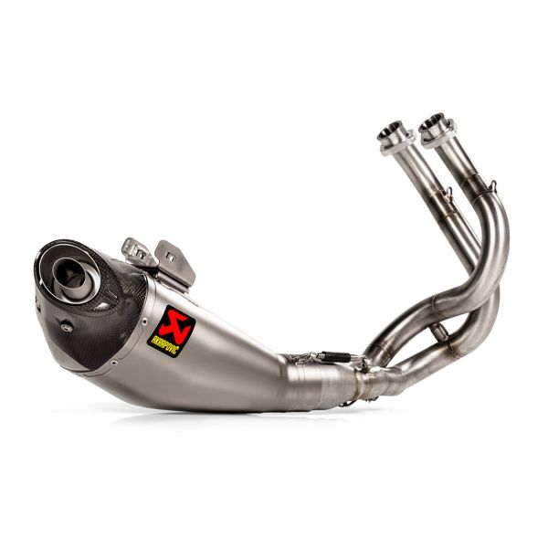 Komplette Auspuffanlage Akrapovic Racing Inox/Titane/Carbone Kawasaki Z650/Ninja 650 2020