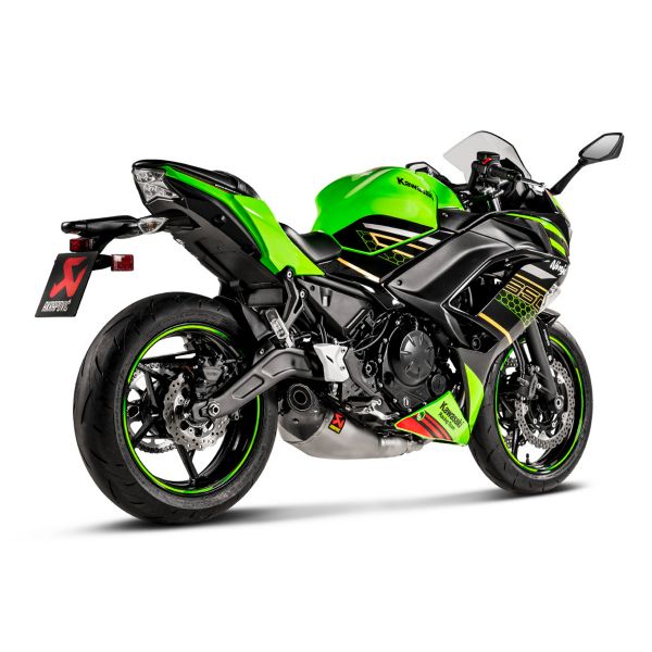 Akrapovic Racing Inox/Titane/Carbone Kawasaki Z650/Ninja 650 2020