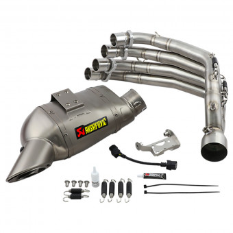 Komplette Auspuffanlage Akrapovic Racing Inox/Titane Honda CB650R/CB650F/CBR650R/CBR650F 2014-2020 Komplette Auspuffanlage Akrapovic Racing Inox/Titane Honda CB650R/CB650F/CBR650R/CBR650F 2014-2020