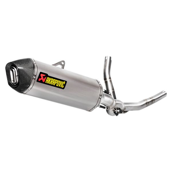 Komplette Auspuffanlage Akrapovic Racing Inox/Titane Suzuki V-Strom 650 2017-2020