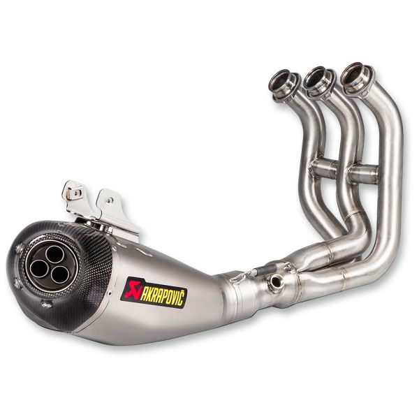 Komplette Auspuffanlage Akrapovic Racing Inox/Titane Yamaha MT-09/MT-09 Tracer/XSR900 2014-2020