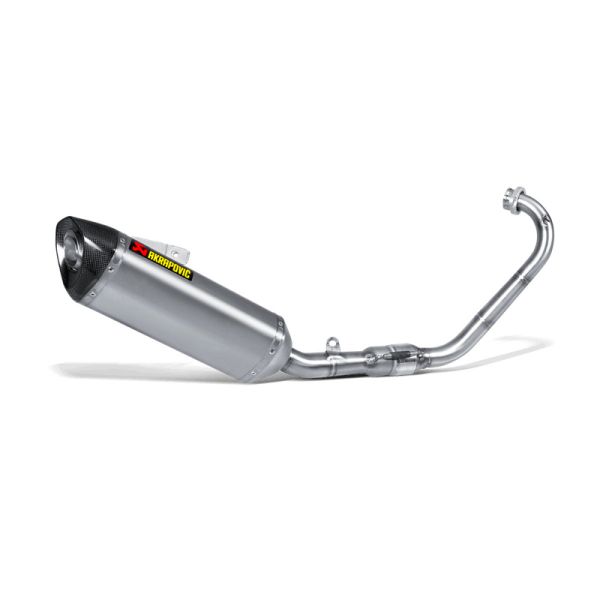 Komplette Auspuffanlage Akrapovic Racing Titane/Carbone Yamaha YZF-R125/MT-125 2014-2016