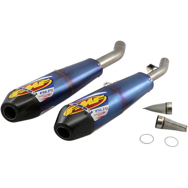 Schalld�mpfer FMF Factory 4.1 RCT Dual Titane Honda CRF450R (19-20)