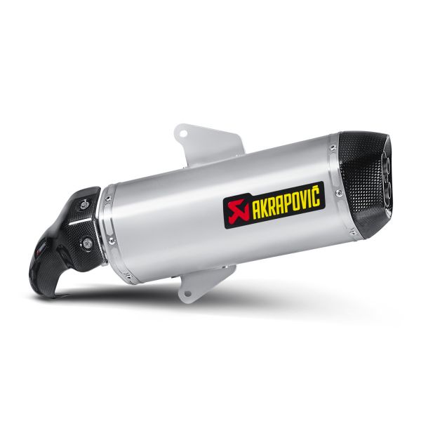 Schalldmpfer Akrapovic Inox/Carbone Aprilia SRV850/Gilera GP 800 2008-2016