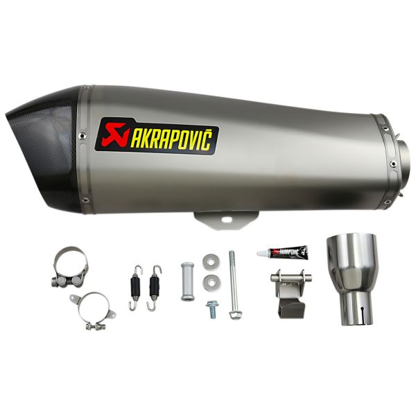 Schalldmpfer Akrapovic Inox/Carbone Piaggio MP3/X-EVO/Beverly, Peugeot Satelis, Gilera Fuoco