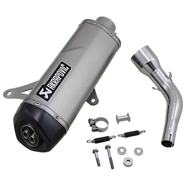 Schalldmpfer Akrapovic Inox/Carbone Vespa GTS125/GTS250/GTV250/GTS300 2005-2020