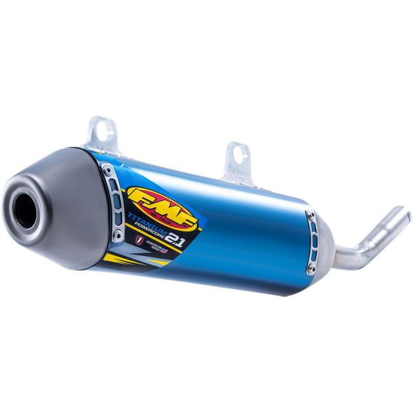 Schalldmpfer FMF Powercore 2.1 Titane Anodis KTM EXC, Husqvarna TE/TC 250/300 (17-19)