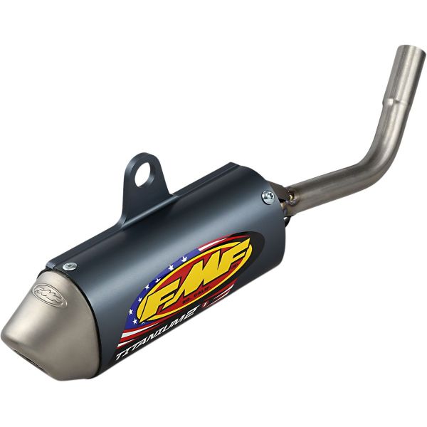 Schalld�mpfer FMF TI-2 Titane Anodis� KTM SX85/Husqvarna TC85 (03-17)